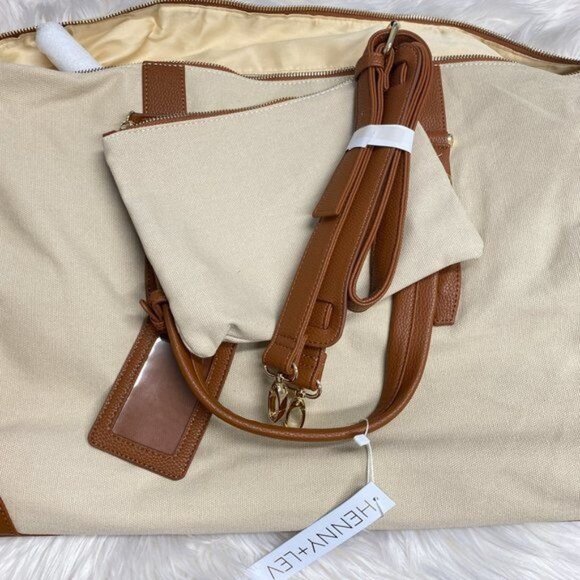Henny + Lev Canvas Weekender Duffle Bag - Picture 8 of 8